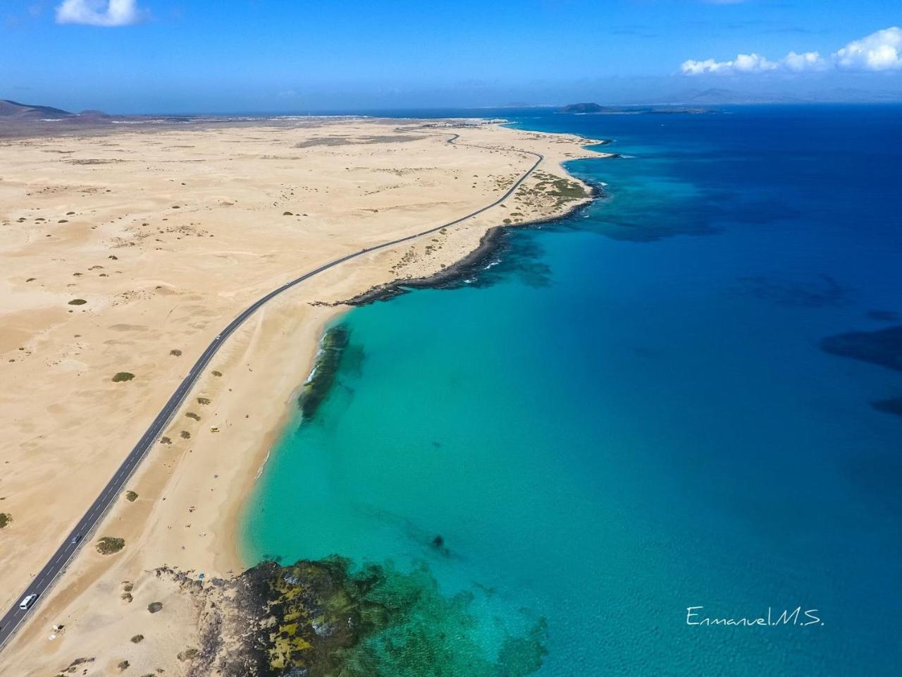 Case Fuerteventura Calle Bajo Amarillo 27-C Corralejo Exterior foto